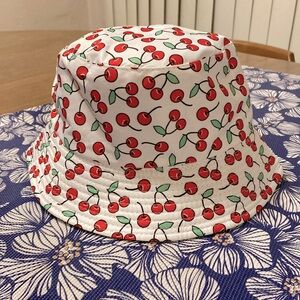 Cherry bucket hat